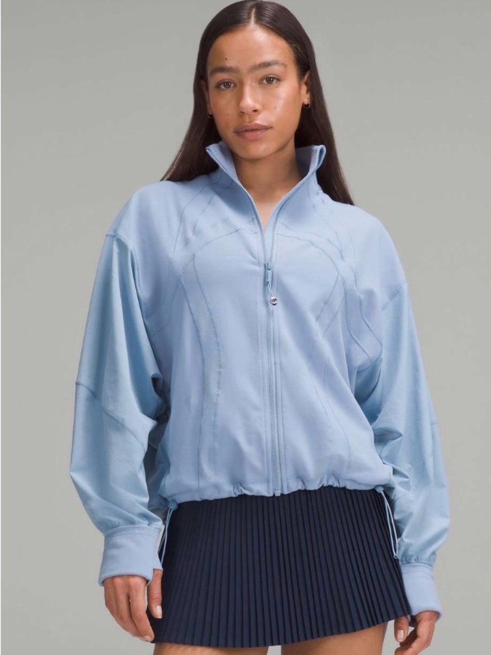 Lululemon Define relaxed fit jacket 
Blue willow
